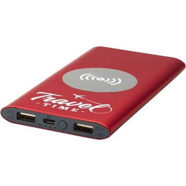 Logo trade business gift photo of: Juice 8000mAh wireless power bank