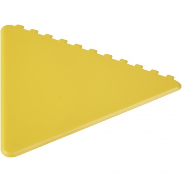 Logo trade promotional merchandise image of: Frosty triangular recycled plastic ice scraper