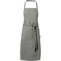 Pheebs 200 g/m² recycled cotton apron, Heather black