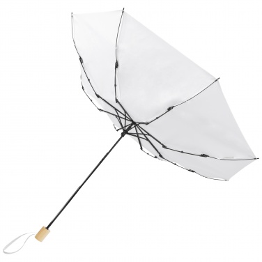 Logo trade promotional product photo of: Birgit 21'' foldable windproof recycled PET umbrella