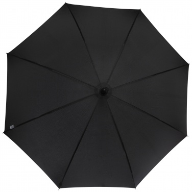 Logo trade promotional products picture of: Fontana 23" auto open umbrella with carbon look and crooked handle