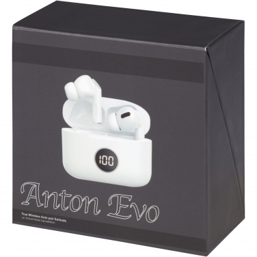 Logo trade promotional products image of: Anton Evo ANC earbuds