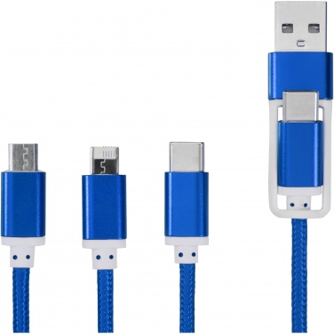 Logo trade corporate gifts image of: Versatile 5-in-1 charging cable