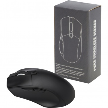 Logo trade promotional products picture of: Pure wireless mouse with antibacterial additive