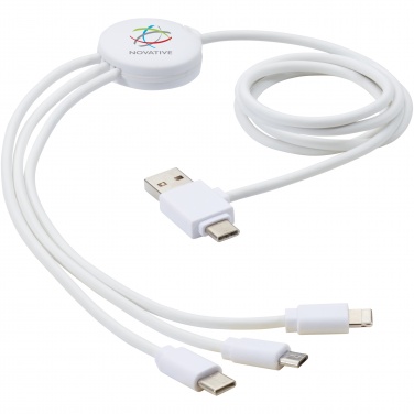 Logotrade promotional giveaways photo of: Pure 5-in-1 charging cable with antibacterial additive