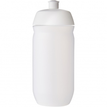 Logo trade advertising products picture of: HydroFlex™ Clear 500 ml squeezy sport bottle