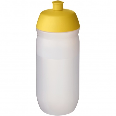 Logo trade promotional gift photo of: HydroFlex™ Clear 500 ml squeezy sport bottle