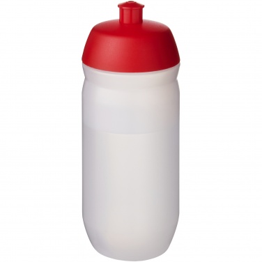 Logo trade promotional merchandise photo of: HydroFlex™ Clear 500 ml squeezy sport bottle