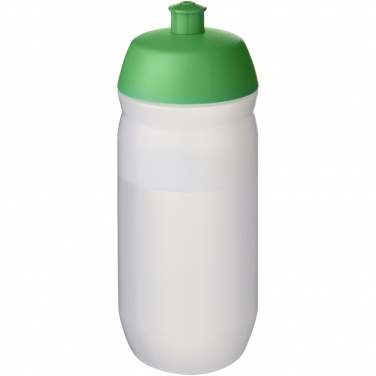 Logotrade promotional items photo of: HydroFlex™ Clear 500 ml squeezy sport bottle