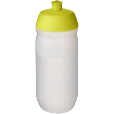 Logo trade promotional merchandise image of: HydroFlex™ Clear 500 ml squeezy sport bottle