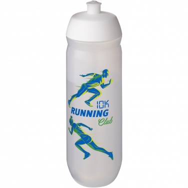 Logotrade promotional gift picture of: HydroFlex™ Clear 750 ml squeezy sport bottle