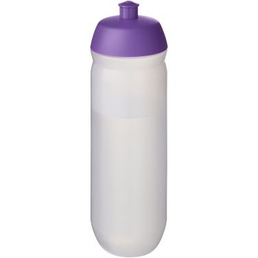 Logo trade promotional merchandise image of: HydroFlex™ Clear 750 ml squeezy sport bottle