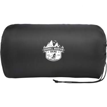 Logotrade corporate gift image of: Marigold GRS certified RPET polar fleece and sherpa blanket