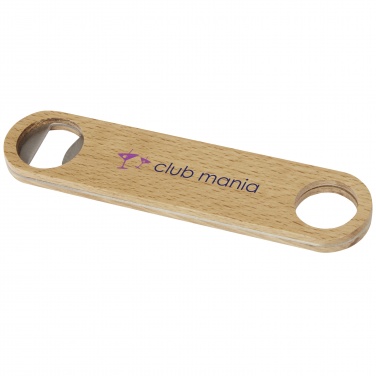 Logo trade promotional giveaways picture of: Origina wooden bottle opener