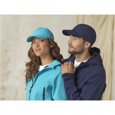 Logotrade promotional item picture of: Mica 6 panel GRS recycled cool fit cap