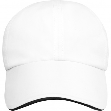 Logo trade promotional gifts picture of: Morion 6 panel GRS recycled cool fit sandwich cap