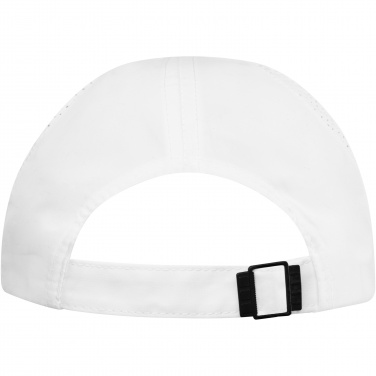 Logo trade corporate gifts image of: Morion 6 panel GRS recycled cool fit sandwich cap