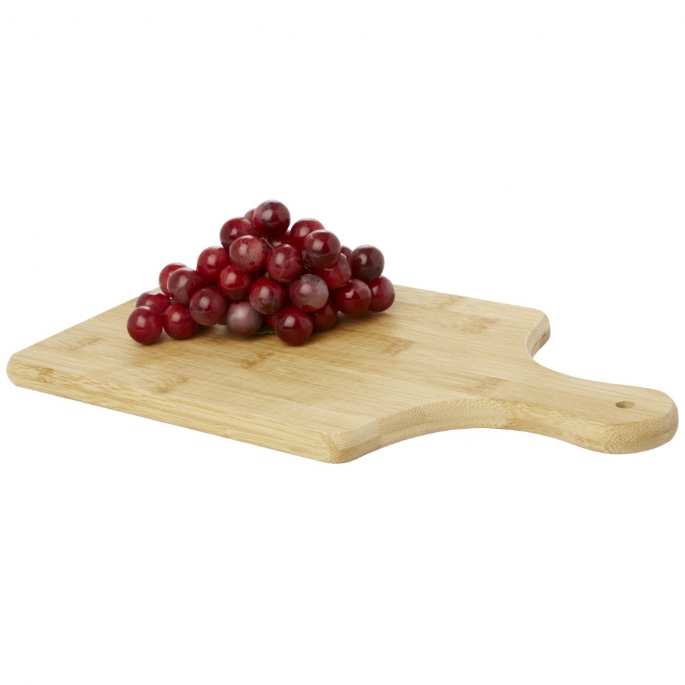 Logo trade promotional products picture of: Quimet bamboo cutting board