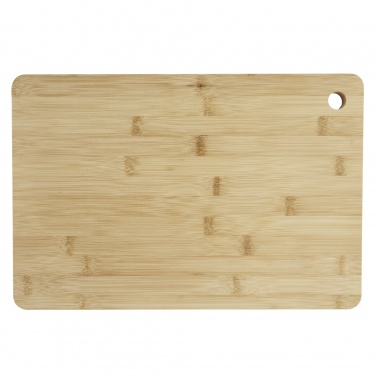 Logotrade promotional giveaway picture of: Harp bamboo cutting board