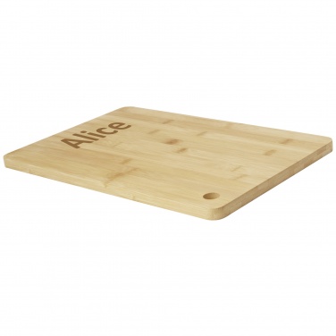 Logotrade promotional item picture of: Harp bamboo cutting board