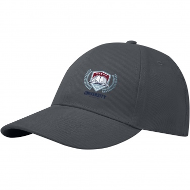 Logotrade promotional item image of: Trona 6 panel GRS recycled cap