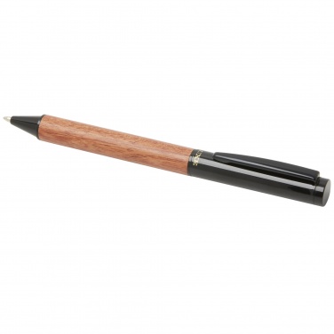 Logo trade promotional gifts picture of: Timbre wood ballpoint pen