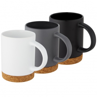 Logotrade promotional product picture of: Neiva 425 ml ceramic mug with cork base