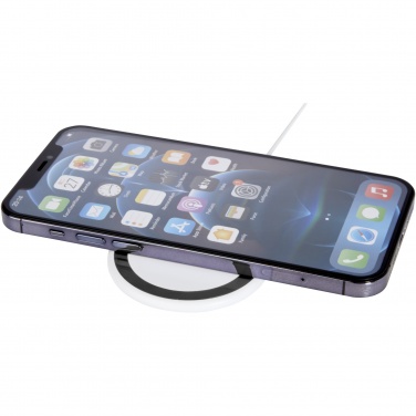 Logo trade promotional giveaways image of: Peak 10W magnetic wireless charging pad