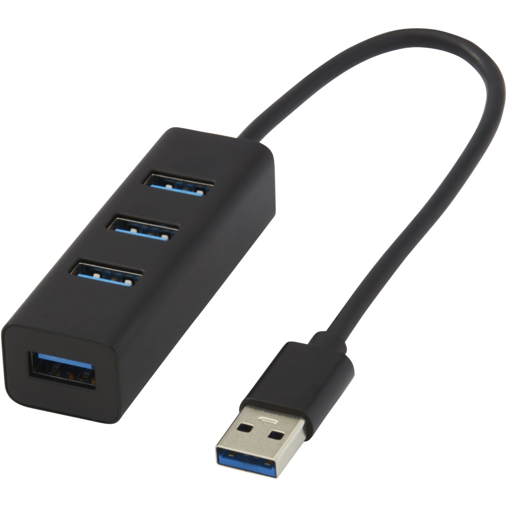 Logotrade promotional giveaway image of: ADAPT aluminum USB 3.0 hub