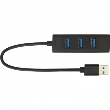 Logotrade corporate gift image of: ADAPT aluminum USB 3.0 hub