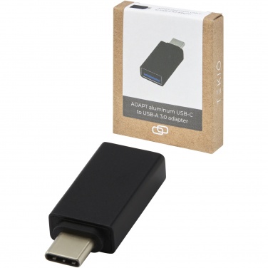 Logotrade promotional items photo of: ADAPT aluminum USB-C to USB-A 3.0 adapter