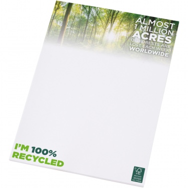 Logo trade promotional item photo of: Desk-Mate® A4 recycled notepad