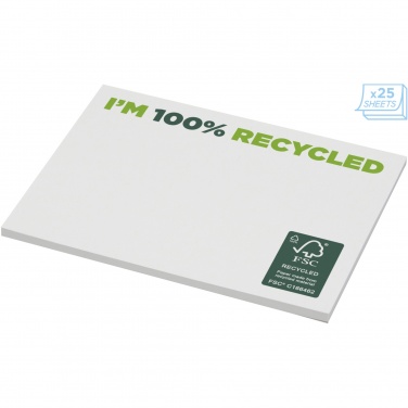 Logo trade promotional giveaways picture of: Sticky-Mate® recycled sticky notes 100x75 mm