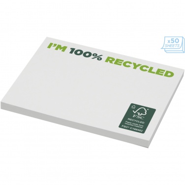 Logotrade promotional giveaways photo of: Sticky-Mate® recycled sticky notes 100x75 mm