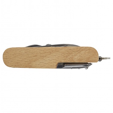 Logo trade advertising product photo of: Richard 7-function wooden pocket knife