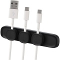 Magclick magnetic cable manager, Solid black