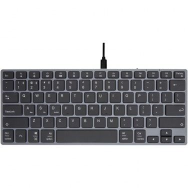 Logo trade business gifts image of: Hybrid performance Bluetooth keyboard - QWERTY