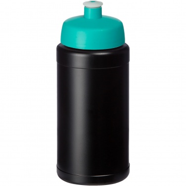 Logo trade advertising products picture of: Baseline 500 ml recycled sport bottle