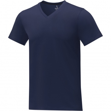 Logotrade promotional item image of: Somoto short sleeve men's V-neck t-shirt 