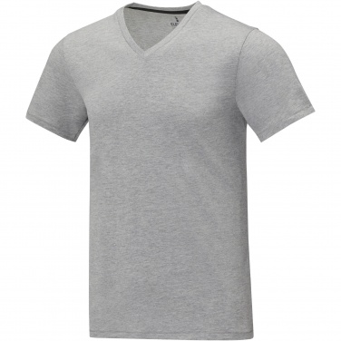 Logo trade promotional products picture of: Somoto short sleeve men's V-neck t-shirt 