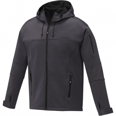 Logo trade promotional giveaway photo of: Match men's softshell jacket