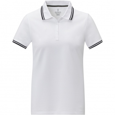 Logotrade advertising products photo of: Amarago short sleeve women's tipping polo