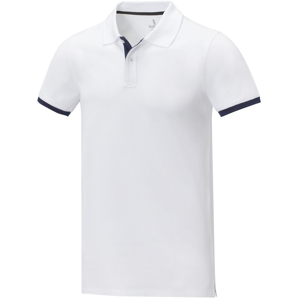 Logotrade business gift image of: Morgan short sleeve men's duotone polo