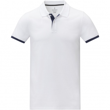 Logo trade promotional merchandise picture of: Morgan short sleeve men's duotone polo