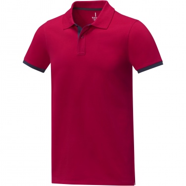 Logo trade promotional products picture of: Morgan short sleeve men's duotone polo