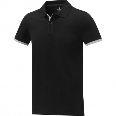 Logotrade promotional items photo of: Morgan short sleeve men's duotone polo