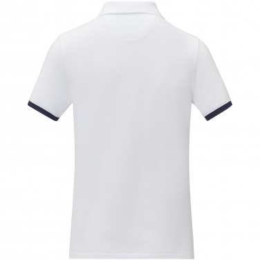 Logo trade corporate gifts image of: Morgan short sleeve women's duotone polo