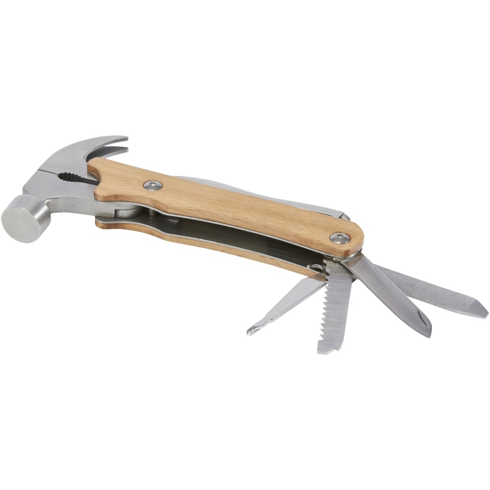 Logo trade promotional giveaways image of: Bear 10-function hammer multitool