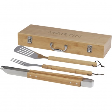 Logo trade corporate gifts picture of: Assadus 3-piece BBQ set