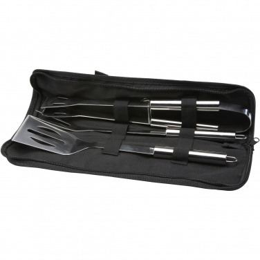 Logo trade corporate gifts image of: Barcabo BBQ 3-piece set